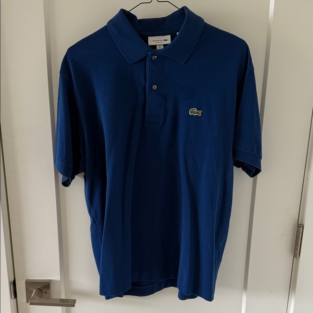 Lacoste Men's Deep Blue Polo Shirt
